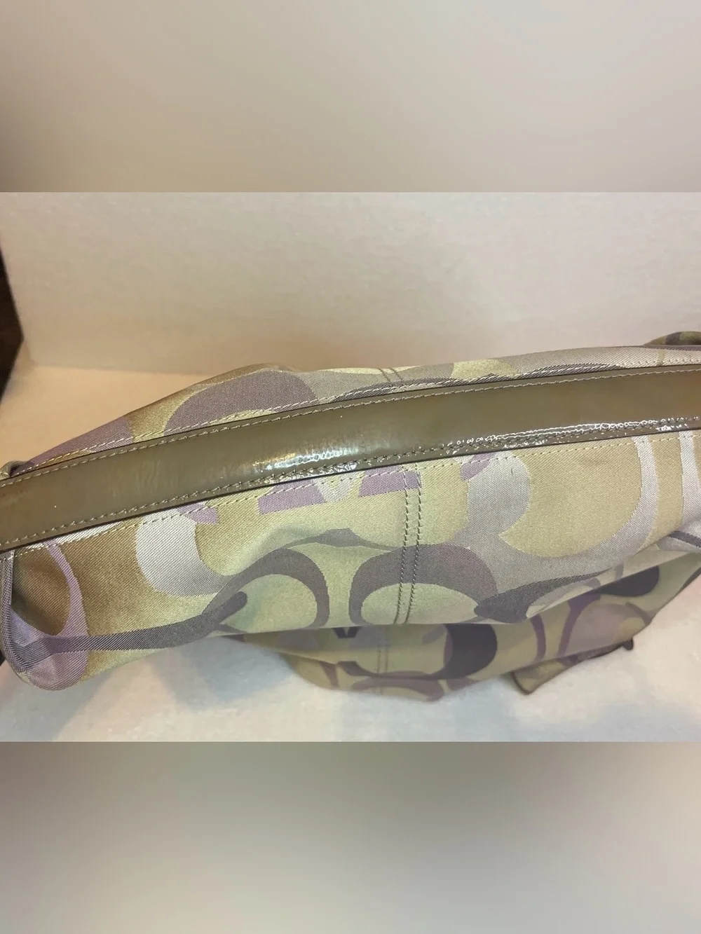 Coach Penlope Optic Signature Hobo Shoulder Bag